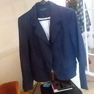 Womens navy blue blazer
